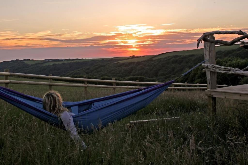 Tiny House On Isolated Farm By The Cornish Coast Villa บู๊ด ภายนอก รูปภาพ